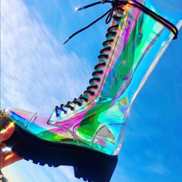 Dolls Kill Shoes New Current Mood Size5 Renegade Boot Dollskill